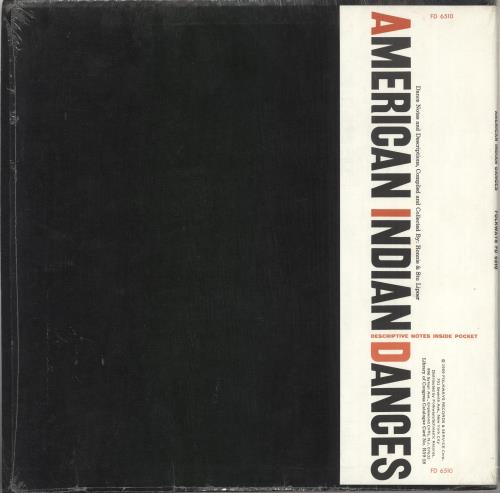 Various-World Music American Indian Dances vinyl LP album (LP record) US VRWLPAM736314