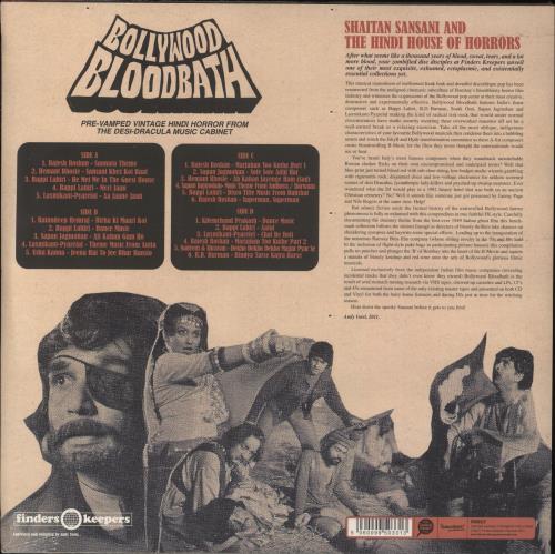 Various-World Music Bollywood Bloodbath - Sealed 2-LP vinyl record set (Double LP Album) UK VRW2LBO853557