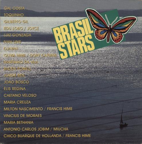 Various-World Music Brasil Stars 2-LP vinyl record set (Double LP Album) French VRW2LBR885840