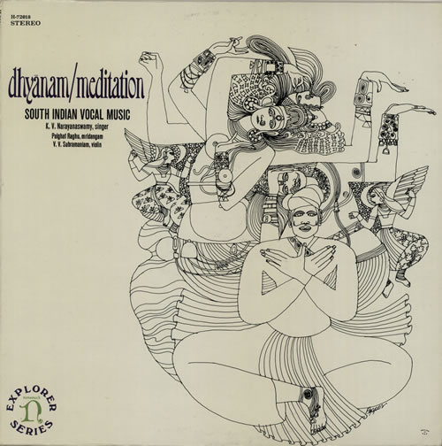 Various-World Music Dhyanam/Meditation + Bhavalu/Impressions 2-LP vinyl record set (Double LP Album) US VRW2LDH632517