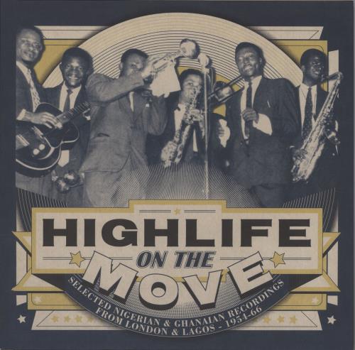 Various-World Music Highlife On The Move (Selected Nigerian & Ghanaian Recordings From London & Lagos - 1954-66) 3-LP vinyl record set (Triple LP Album) UK VRW3LHI681730