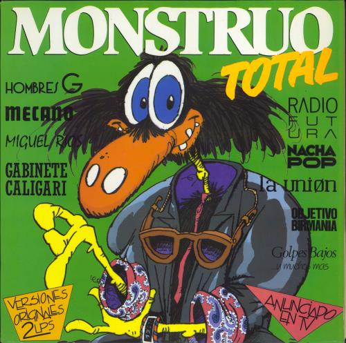 Various-World Music Monstruo Total 2-LP vinyl record set (Double LP Album) UK VRW2LMO775009