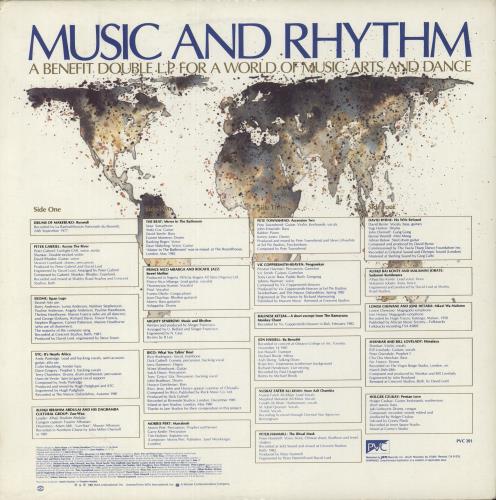 Various-World Music Music And Rhythm 2-LP vinyl record set (Double LP Album) US VRW2LMU471823
