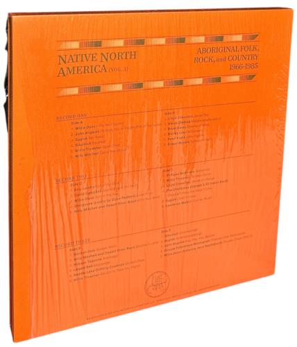 Various-World Music Native North America [Vol. 1] [Aboriginal Folk, Rock, And Country 1966-1985] Vinyl Box Set US VRWVXNA873605