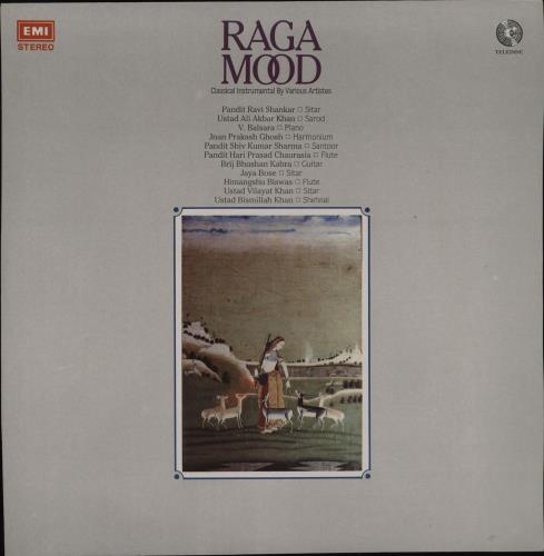 Various-World Music Raga Mood vinyl LP album (LP record) Indian VRWLPRA751581