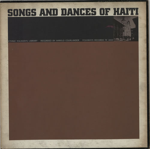 Various-World Music Songs And Dances Of Haiti vinyl LP album (LP record) US VRWLPSO595846