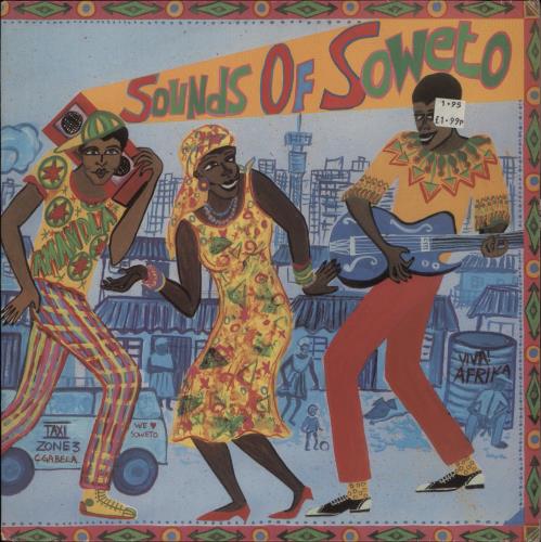 Various-World Music Sounds Of Soweto 2-LP vinyl record set (Double LP Album) Spanish VRW2LSO877823