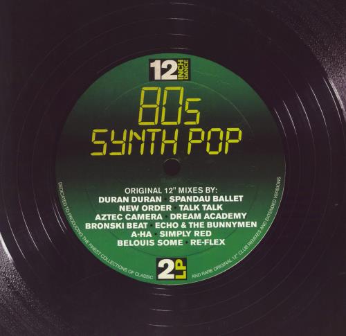 Various Artists 12 Inch Dance 80s Synth Pop 2-LP vinyl record set (Double LP Album) UK VAR2LIN830210