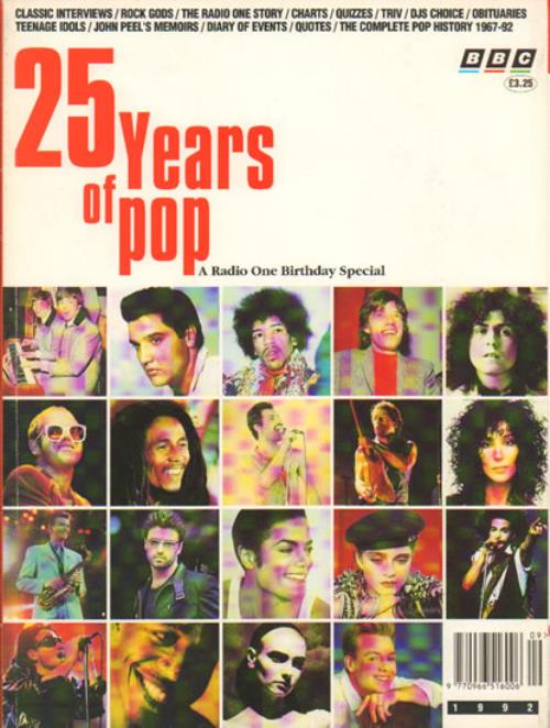 Various Artists 25 Years Of Pop magazine UK VARMAYE642418