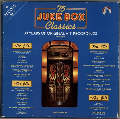 Various Artists 75 Juke Box Classics Vinyl Box Set UK VARVXJU705349