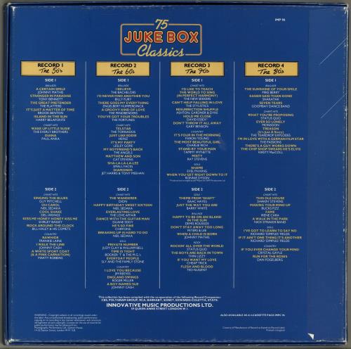Various Artists 75 Juke Box Classics Vinyl Box Set UK VARVXJU705349