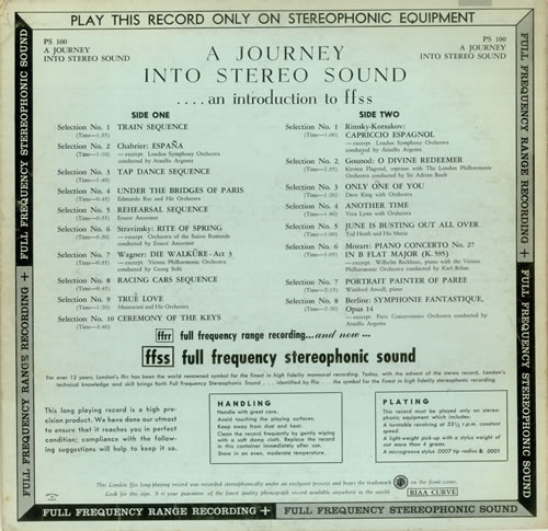 Various Artists A Journey Into Stereo Sound vinyl LP album (LP record) US VARLPAJ447021