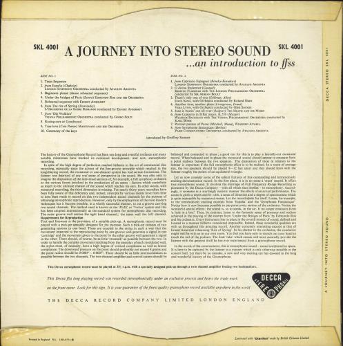 Various Artists A Journey Into Stereo Sound vinyl LP album (LP record) UK VARLPAJ806127