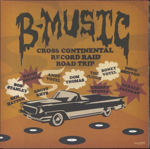 Various Artists B-Music - Cross Continental Record Raid Road Trip 2-LP vinyl record set (Double LP Album) UK VAR2LBM796028