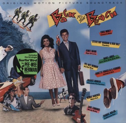 Various Artists Back To The Beach vinyl LP album (LP record) US VARLPBA813322