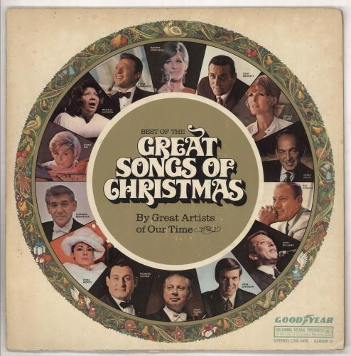 Various Artists Best Of The Great Songs Of Christmas vinyl LP album (LP record) US VARLPBE735758
