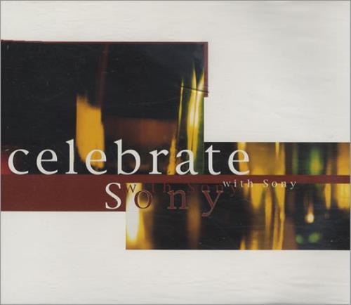 Various Artists Celebrate With Sony 2 CD album set (Double CD) UK VAR2CCE79987