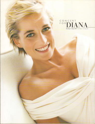 Various Artists Concert For Diana tour programme UK VARTRCO652838