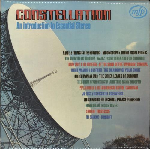 Various Artists Constellation - An Introduction To Essential Stereo vinyl LP album (LP record) UK VARLPCO705005