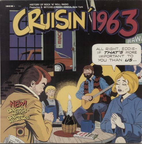 Various Artists Cruisin' 1963 vinyl LP album (LP record) US VARLPCR310823