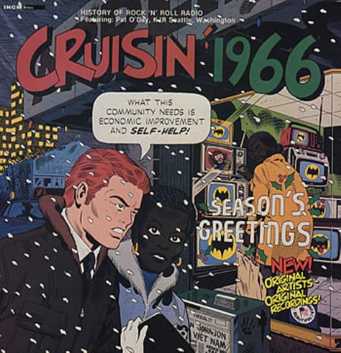 Various Artists Cruisin' 1966 vinyl LP album (LP record) US VARLPCR310820