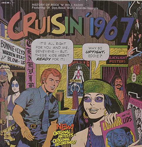 Various Artists Cruisin' 1967 vinyl LP album (LP record) US VARLPCR310817