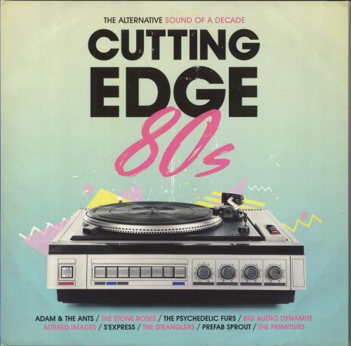 Various Artists Cutting Edge 80s [The Alternative Sound Of A Decade] 2-LP vinyl record set (Double LP Album) UK VAR2LCU830109