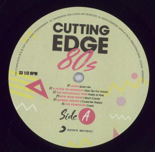Various Artists Cutting Edge 80s [The Alternative Sound Of A Decade] 2-LP vinyl record set (Double LP Album) UK VAR2LCU830109