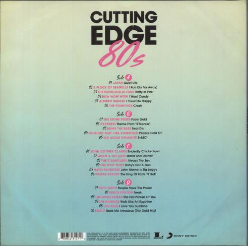 Various Artists Cutting Edge 80s [The Alternative Sound Of A Decade] 2-LP vinyl record set (Double LP Album) UK VAR2LCU830109