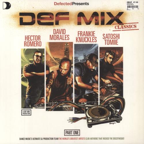 Various Artists Defected Presents Def Mix Classics (Part One) 2-LP vinyl record set (Double LP Album) UK VAR2LDE811766
