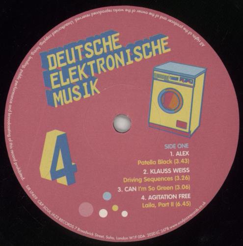 Various Artists Deutsche Elektronische Musik 4 (Experimental German Rock And Electronic Music 1971-83) 3-LP vinyl record set (Triple LP Album) UK VAR3LDE860967