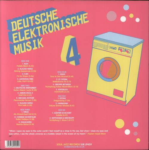 Various Artists Deutsche Elektronische Musik 4 (Experimental German Rock And Electronic Music 1971-83) 3-LP vinyl record set (Triple LP Album) UK VAR3LDE860967