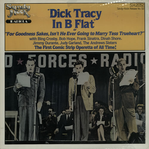 Various Artists Dick Tracy In B Flat vinyl LP album (LP record) US VARLPDI639358