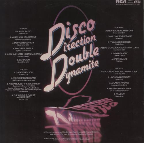 Various Artists Disco Direction Double Dynamite vinyl LP album (LP record) UK VARLPDI631170