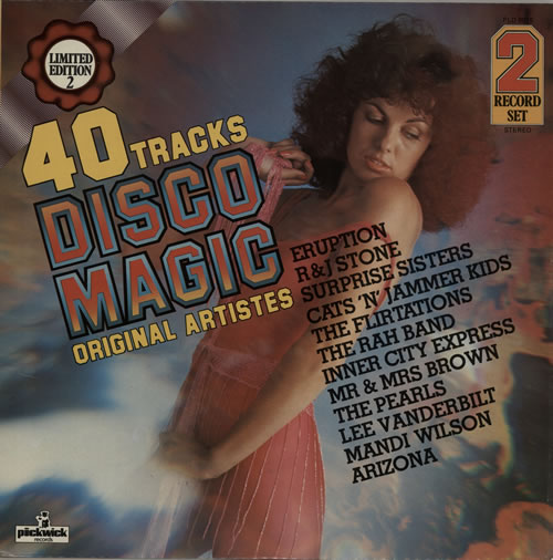 Various Artists Disco Magic 2-LP vinyl record set (Double LP Album) UK VAR2LDI573870