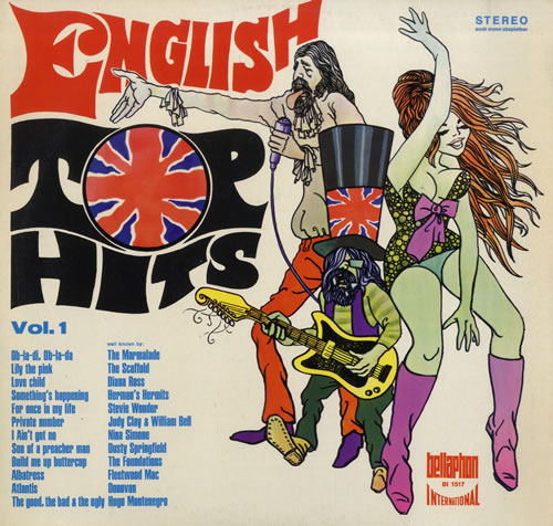 Various Artists English Top Hits vinyl LP album (LP record) German VARLPEN550267