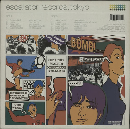 Various Artists Escalator Records, Tokyo vinyl LP album (LP record) German VARLPES636389