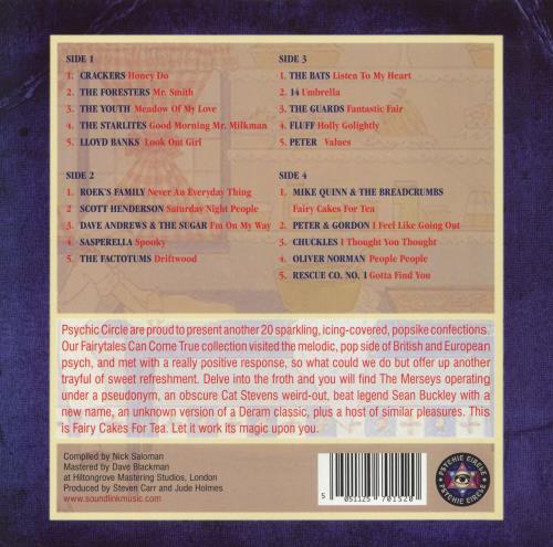 Various Artists Fairy Cakes For Tea [Fairytales Can Come True Volume 2] 2-LP vinyl record set (Double LP Album) UK VAR2LFA817405