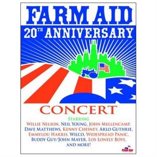 Various Artists Farm Aid - 20th Anniversary Concert DVD UK VARDDFA433487