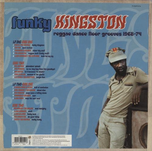 Various Artists Funky Kingston (Reggae Dance Floor Grooves 1968 -74) 2-LP vinyl record set (Double LP Album) UK VAR2LFU866784