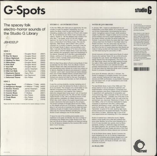 Various Artists G-Spots - Sealed vinyl LP album (LP record) UK VARLPGS853384