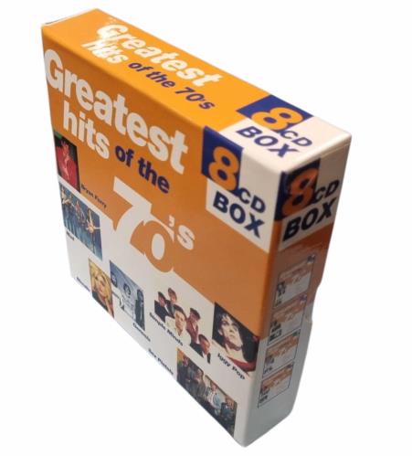 Various Artists Greatest Hits Of The 70's CD Album Box Set Dutch VARDXGR774166