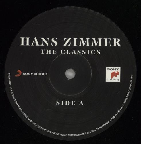 Various Artists Hans Zimmer � The Classics vinyl LP album (LP record) German VARLPHA879046