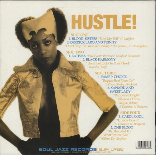 Various Artists Hustle! Reggae Disco 2-LP vinyl record set (Double LP Album) UK VAR2LHU870832