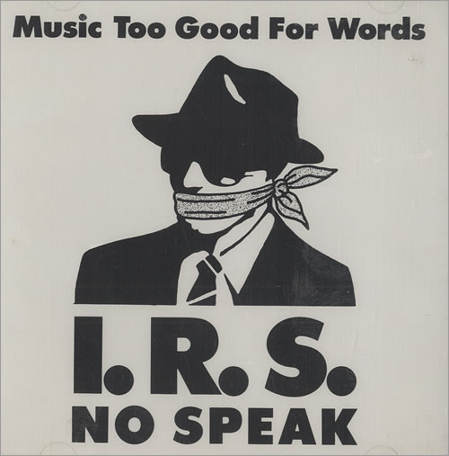 Various Artists I.R.S. No Speak CD album (CDLP) US VARCDIR475706