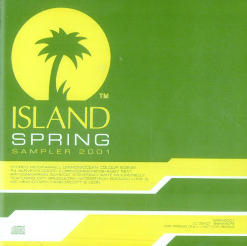 Various Artists Island Spring Sampler 2001 CD album (CDLP) UK VARCDIS514246