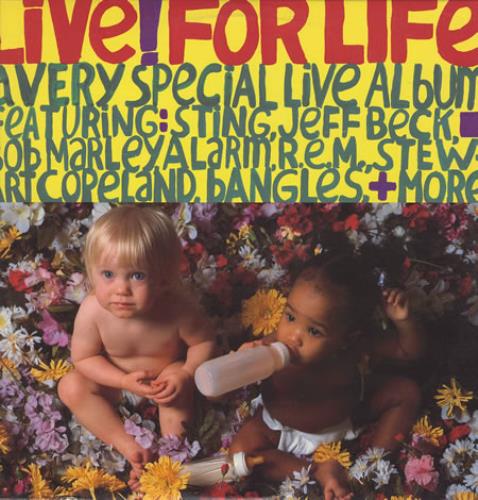 Various Artists Live! For Live vinyl LP album (LP record) US VARLPLI71395