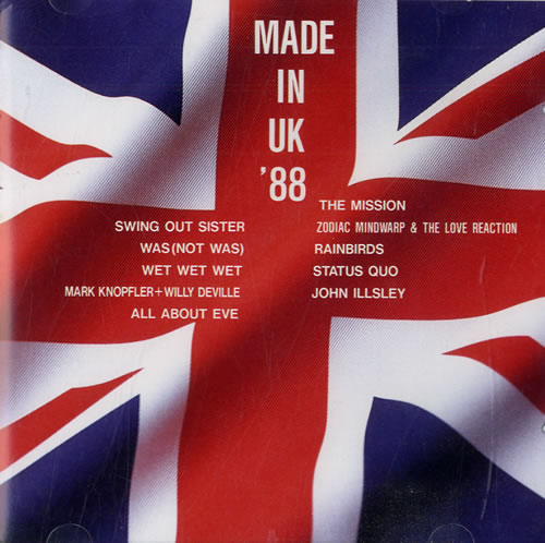 Various Artists Made In UK '88 CD album (CDLP) Japanese VARCDMA557632