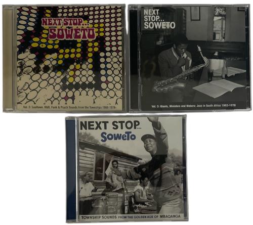 Various Artists Next Stop... Soweto (Volumes 1-3 Limited Edition Box Set) 4-CD album set UK VAR4CNE876465