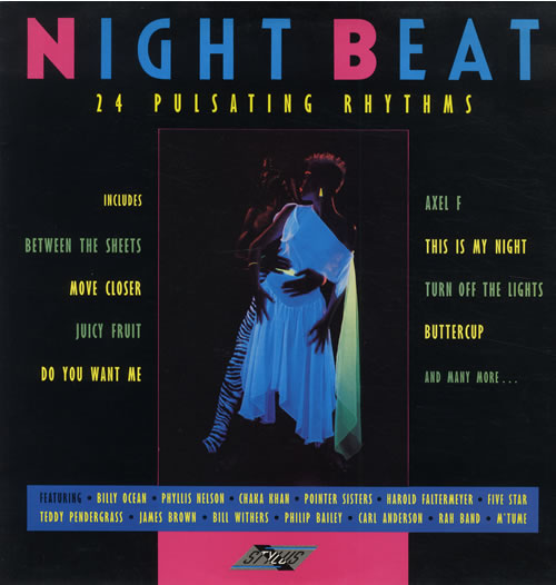 Various Artists Night Beat 2-LP vinyl record set (Double LP Album) UK VAR2LNI559749